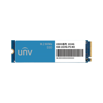 Unitate stocare SSD 1024GB, M.2, PCIe3 NVMe U3000 - UNV SSD