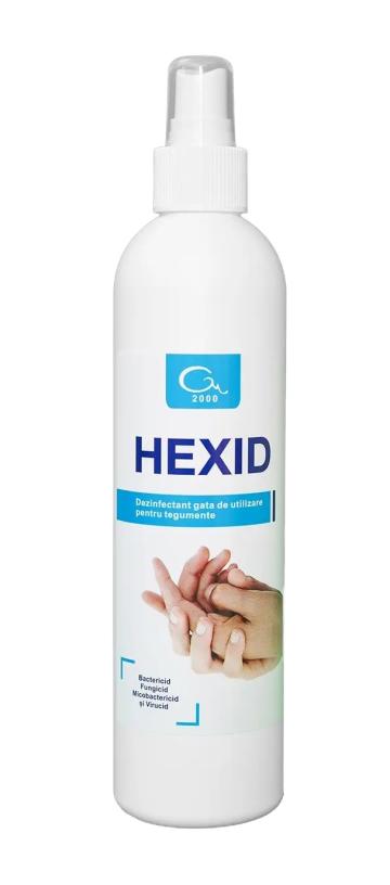 Dezinfectant maini si tegumente cu alcool Hexid - 300 ml
