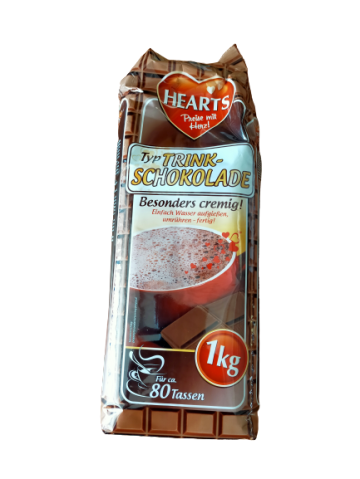 Ciocolata calda Hearts Chocolate Drink 1kg de la Activ Sda Srl