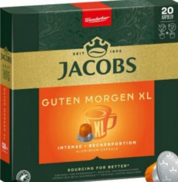 Capsule cafea Jacobs Guten Morgen XL Aluminium (20 capsule)