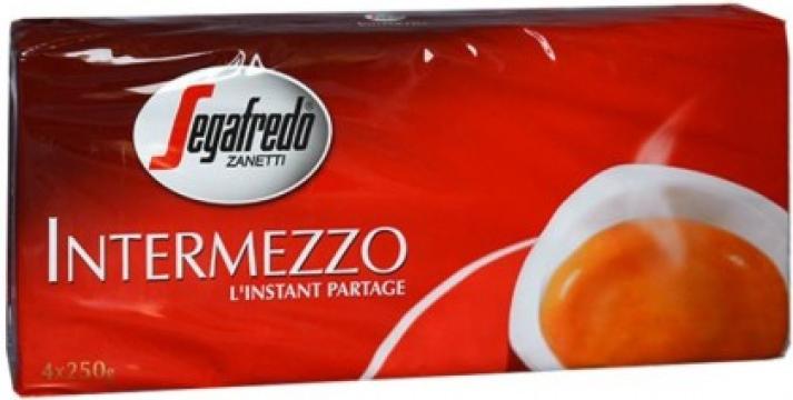 Cafea macinata Segafredo Intermezzo, set 4x250 g