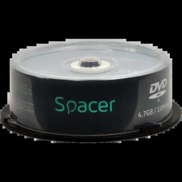 DVD-R Spacer 4.7GB/120min 25buc/set de la Elnicron Srl