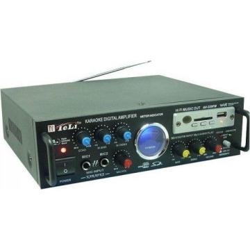 Statie amplificare Karaoke cu MP3 si Radio fm, AV-339FM