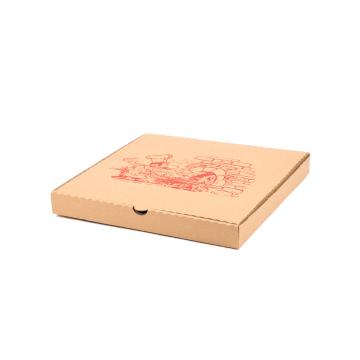 Cutie pizza natur cu imprimare generica 30cm