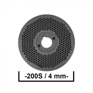 Matrita pentru granulator KL-200S cu gauri de 4 mm de la Tehno-MSS Srl