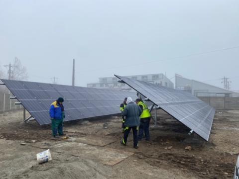 Sistem complet montare pentru 40 panouri solare fotovoltaice de la Carpat Trade Solution SRL