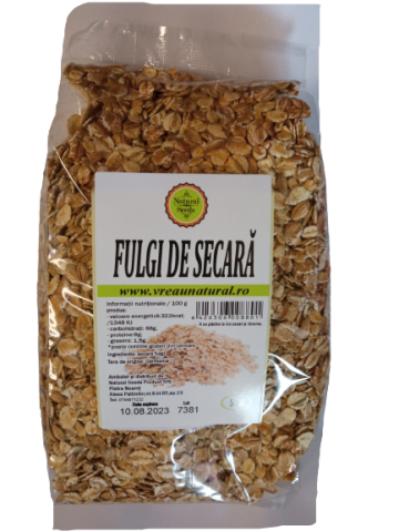Fulgi de secara 500g, Natural Seeds Product de la Natural Seeds Product SRL