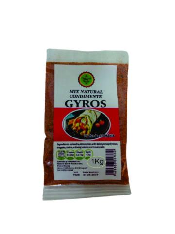 Mix natural condimente gyros 1Kg, Natural Seeds Product