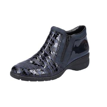 Ghete dama Rieker blue L4382-14 de la Kiru S Shoes S.r.l.