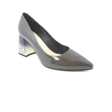 Pantofi dama Epica piele lacuita gri 033-14 l de la Kiru S Shoes S.r.l.