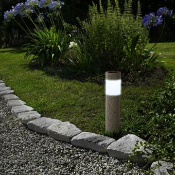 Lampa solara LED - imitatie de piatra