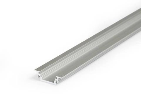 Profil aluminiu Alu-Profil P2 / 1m / argintiu anodizat de la Casa Cu Bec Srl