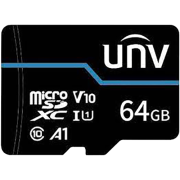 Card memorie 64GB, Blue Card - UNV TF-64G-T-L-IN de la Big It Solutions