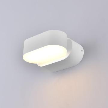 Aplica LED perete Epistar 6W alba rotabila 6W alb neutru de la Casa Cu Bec Srl