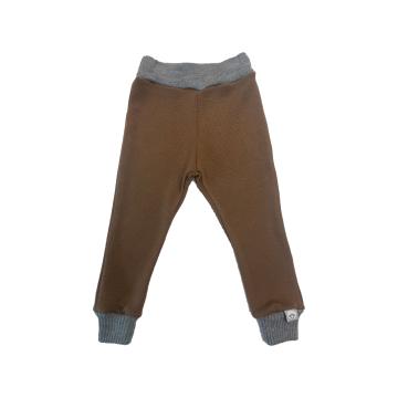 Pantaloni maro - Upcycled/Unicat de la Lanelka Srl