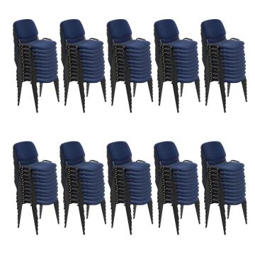 Set 100 de scaune pentru diverse evenimente-albastru inchis de la European Med Prod