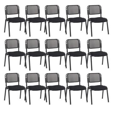 Set 15 scaune pe negru pentru diverse evenimente de la European Med Prod