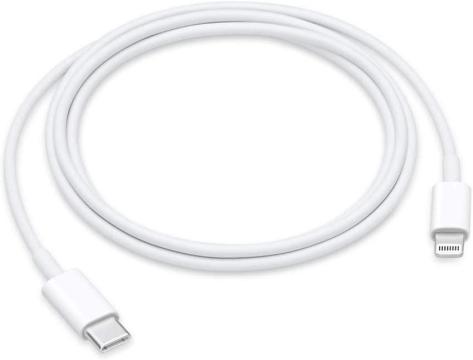 Cablu de date Apple MM0A3ZM/A, Lightning to USB-C, 1m, Alb de la Etoc Online