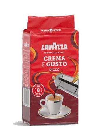 Cafea macinata Lavazza Crema e Gusto Ricco 250 g