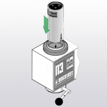 Tester durimetrie N3A 15-187,5 kgf, Emco Test de la Aparatura De Laborator - Sartorom