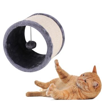 Jucarie pisici tunel cu sisal ascutit gheare de la Plasma Trade Srl (happymax.ro)