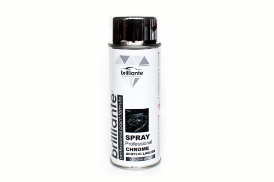 Vopsea spray crom (argintiu) 400 ml Brilliante de la Auto Care Store Srl