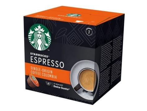 Cafea Starbucks Espresso Colombia capsule Dolce Gusto 66g