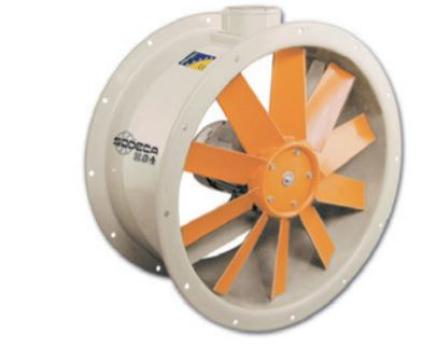 Ventilator axial duct HCT-25-2T/AL