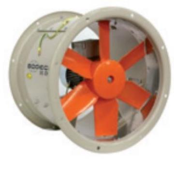 Ventilator Long-cased Axial HCT-56-6T-0.33 / ATEX / EXII2G de la Ventdepot Srl