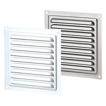 Grile de ventilatie Metal grille MVM 125 white