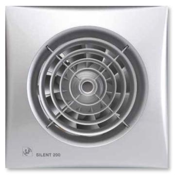 Ventilator de baie Silent-200 CZ Silver