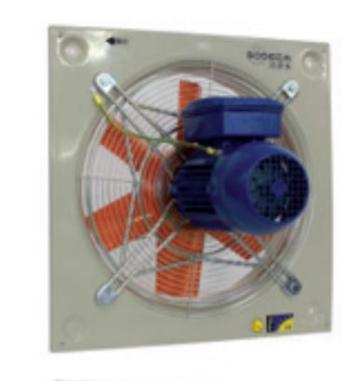 Ventilator Wall Axial Fan HC-35-4T/H / Atex / EXII2G Ex d de la Ventdepot Srl