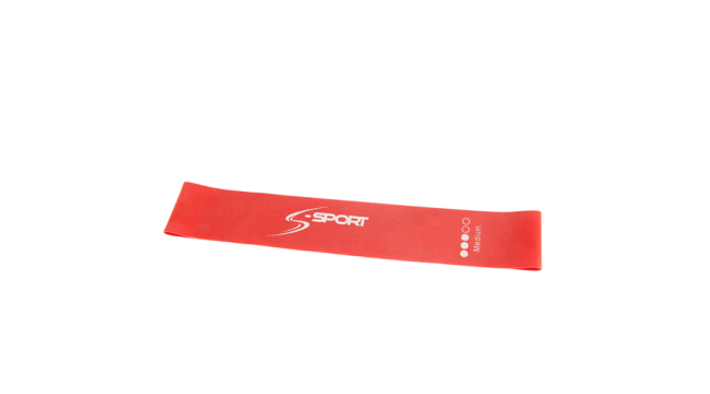 Mini banda elastic de intarire, rosu, mediu S-Sport de la S-Sport International Kft.