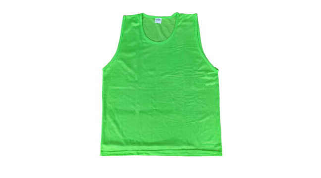 Tricou de marcaj, copii, verde neon S-Sport