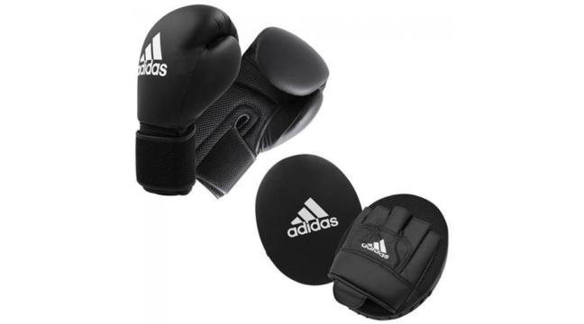 Set de manusi de box/punch, marimea M Adidas