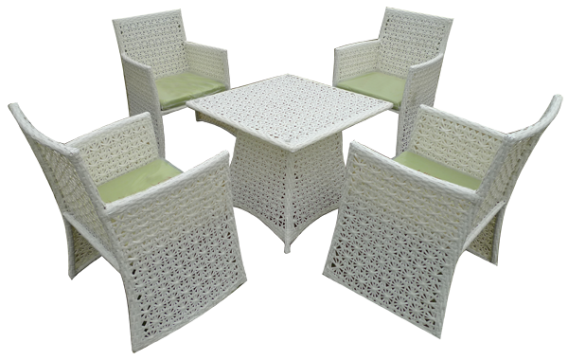 Set mobilier gradina, terasan Florance din ratan 5 piese de la Kalina Textile SRL