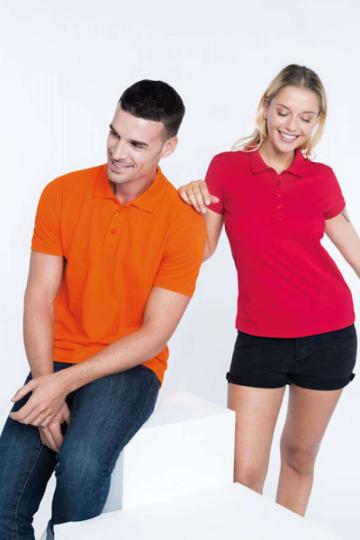 Bluza Men's pique short sleeve polo shirt