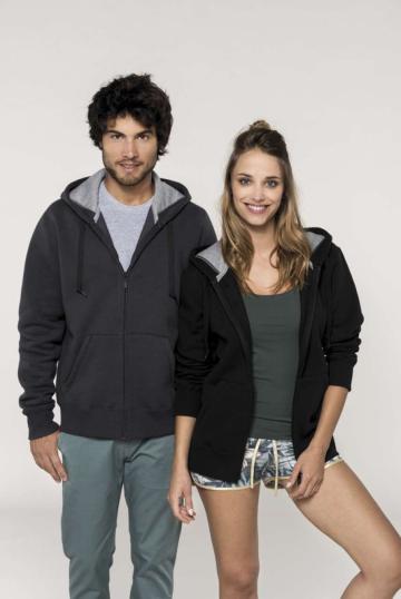 Bluzon Zip hooded sweatshirt