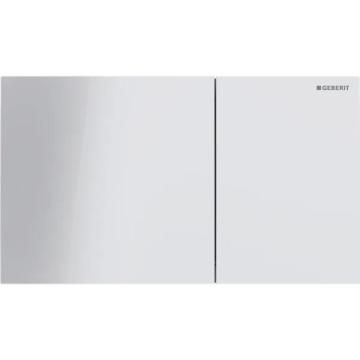 Clapeta WC Geberit Sigma70 sticla alba