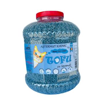 Asternut pisici lavanda Tofu 3,4kg - LuxPet