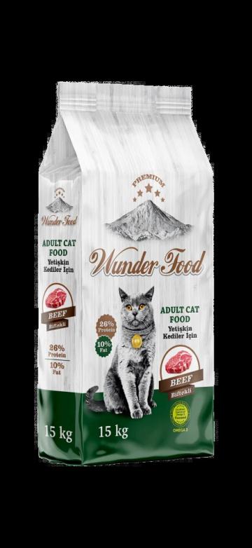 Hrana pentru pisici cu vita Wunder 15 kg de la Club4Paws Srl