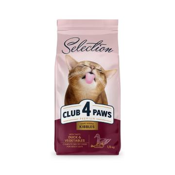 Hrana pisici Club 4 Paws Cat adult Selection rata 300g de la Club4Paws Srl