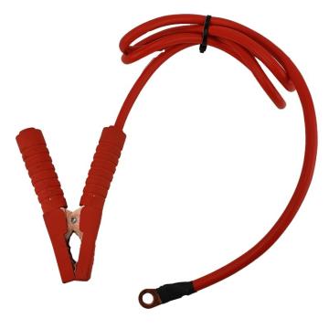 Cablu cu cleste plus + pentru redresor 12/24V, Hilmann