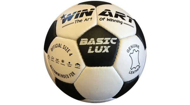 Minge de fotbal din piele, marimea 4 Winart Basic Lux de la S-Sport International Kft.