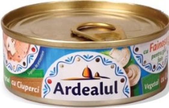 Conserva Ardealul Pasta vegetala cu ciuperci 100g