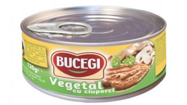 Conserva Bucegi Vegetal cu ciuperci 120g