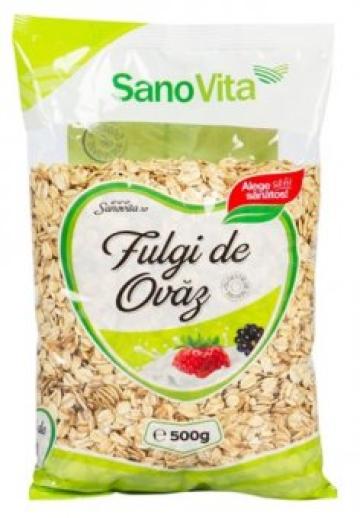 Fulgi de ovaz SanoVita 500g