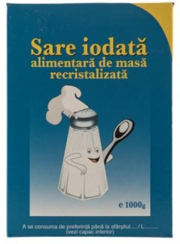 Sare de masa iodata extrafina 1kg de la Supermarket Pentru Tine Srl