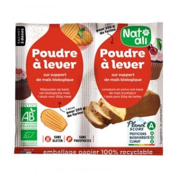 Praf de copt, bio, 2x 7g, Nat-ali de la Supermarket Pentru Tine Srl