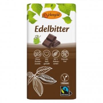 Ciocolata neagra 85% cacao, 100g, Birkengold de la Supermarket Pentru Tine Srl